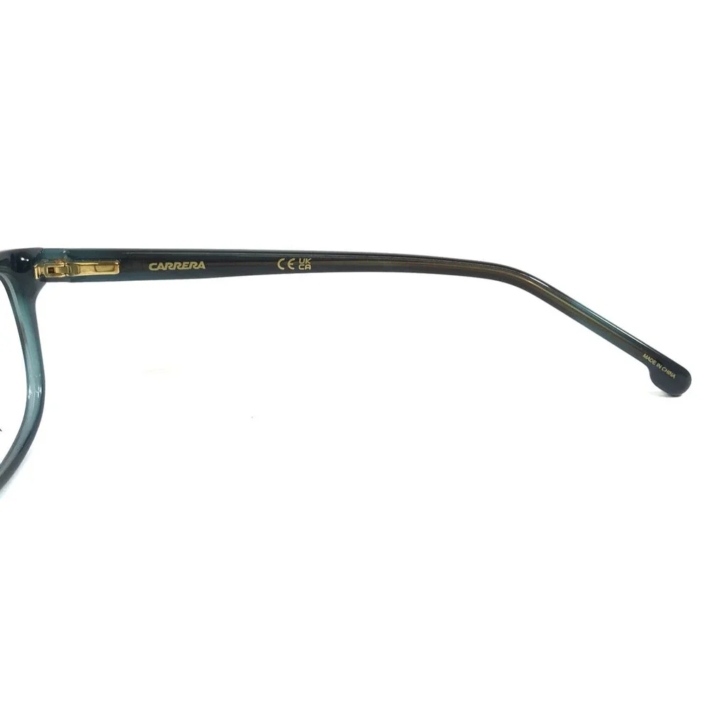 Carrera Eyeglasses Frames 3008 6AK Shiny Green Horn Cat Eye Full Rim 53-14-140